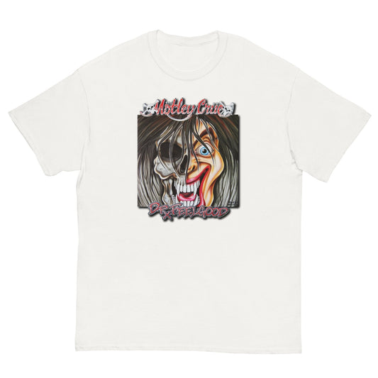 MERCHMOMENT Motley Crue - Vintage Dr. Feelgood Jumbo Print T-Shirt [Apparel] - Rock Band Apparel