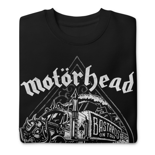 Stakes Motorhead Bastards Sweatshirt [Apparel] Black