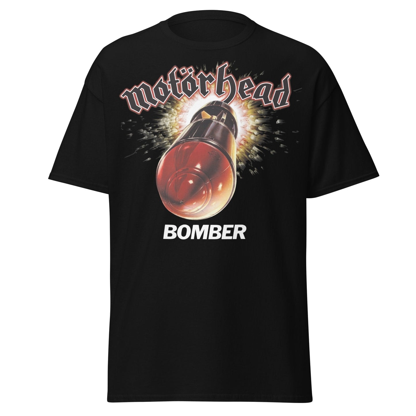MERCHMOMENT Motorhead - Big Bomber Jumbo Print T-Shirt [Apparel] - Rock Band Apparel