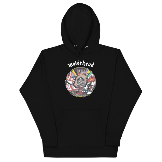 Stakes Motorhead - Vintage 1916 Classic Hoodie [Apparel] Black