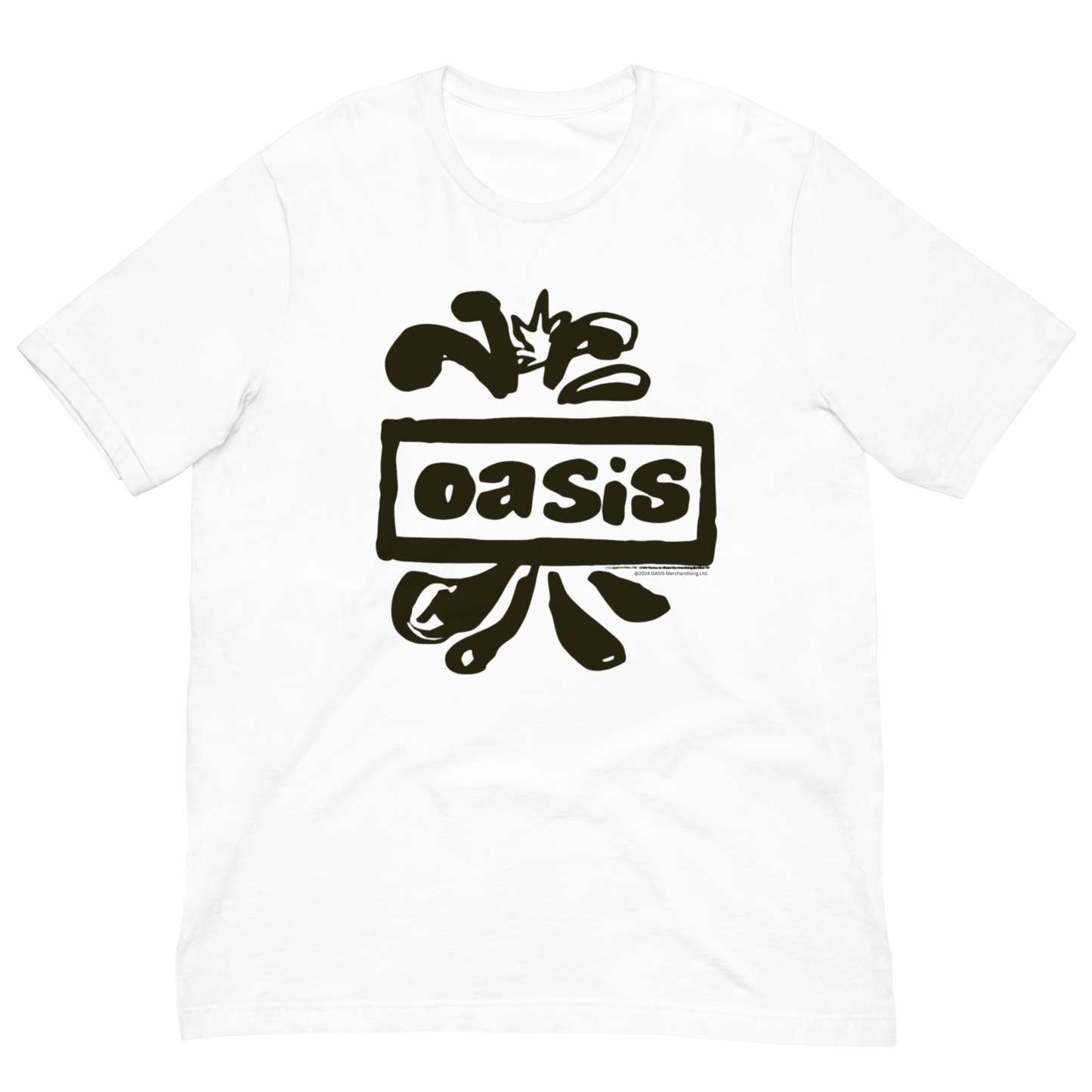 Stakes Oasis Live Jumbo Print T-Shirt [Apparel] White