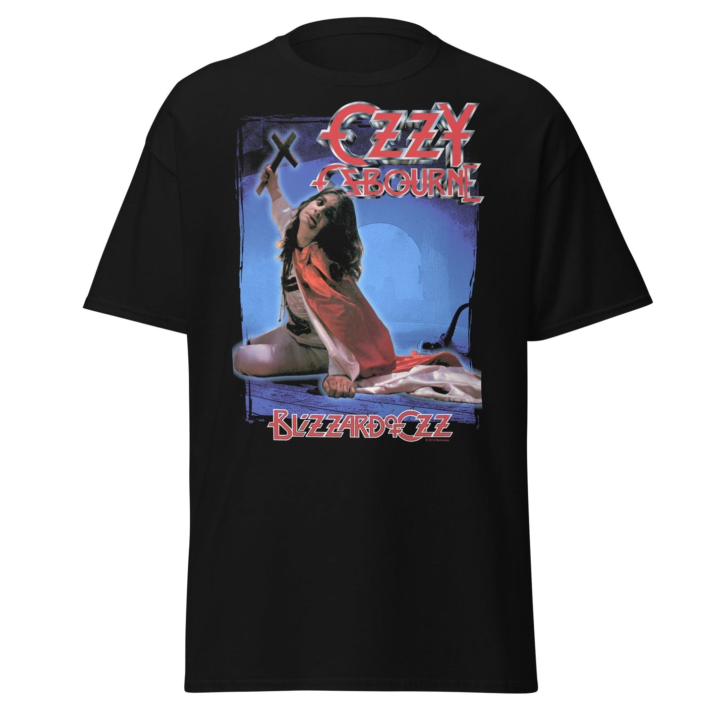 Stakes Ozzy Osbourne - Blizzard Of Oz Jumbo Print T-Shirt [Apparel] Black
