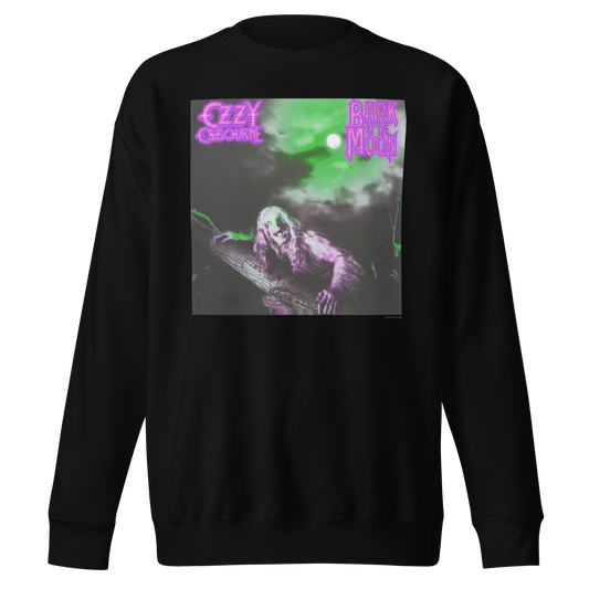 Stakes Ozzy Osbourne Neon Bark Jumbo Print Sweatshirt [Apparel] Black