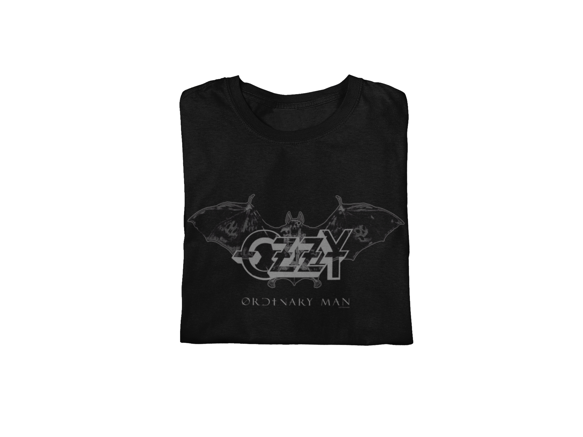 Stakes Ozzy Osbourne - Ordinary Man Jumbo Print T-Shirt [Apparel] Black