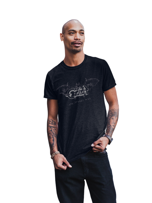 Stakes Ozzy Osbourne - Ordinary Man Jumbo Print T-Shirt [Apparel] Black
