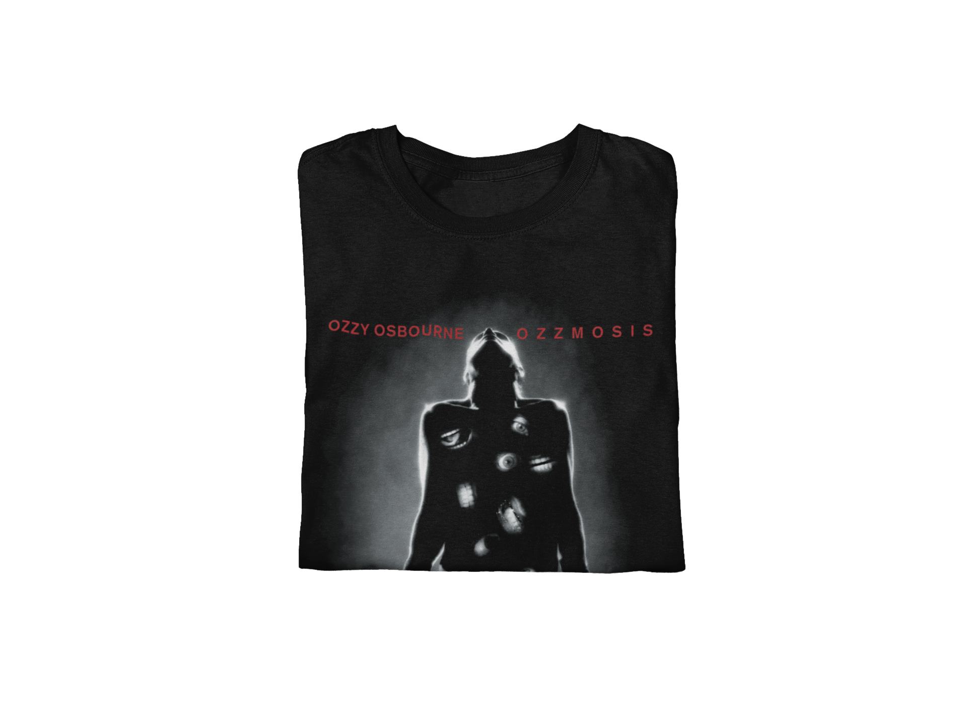 MERCHMOMENT Ozzy Osbourne - Ozzmosis Jumbo Print T-Shirt [Apparel] - Rock Band Apparel