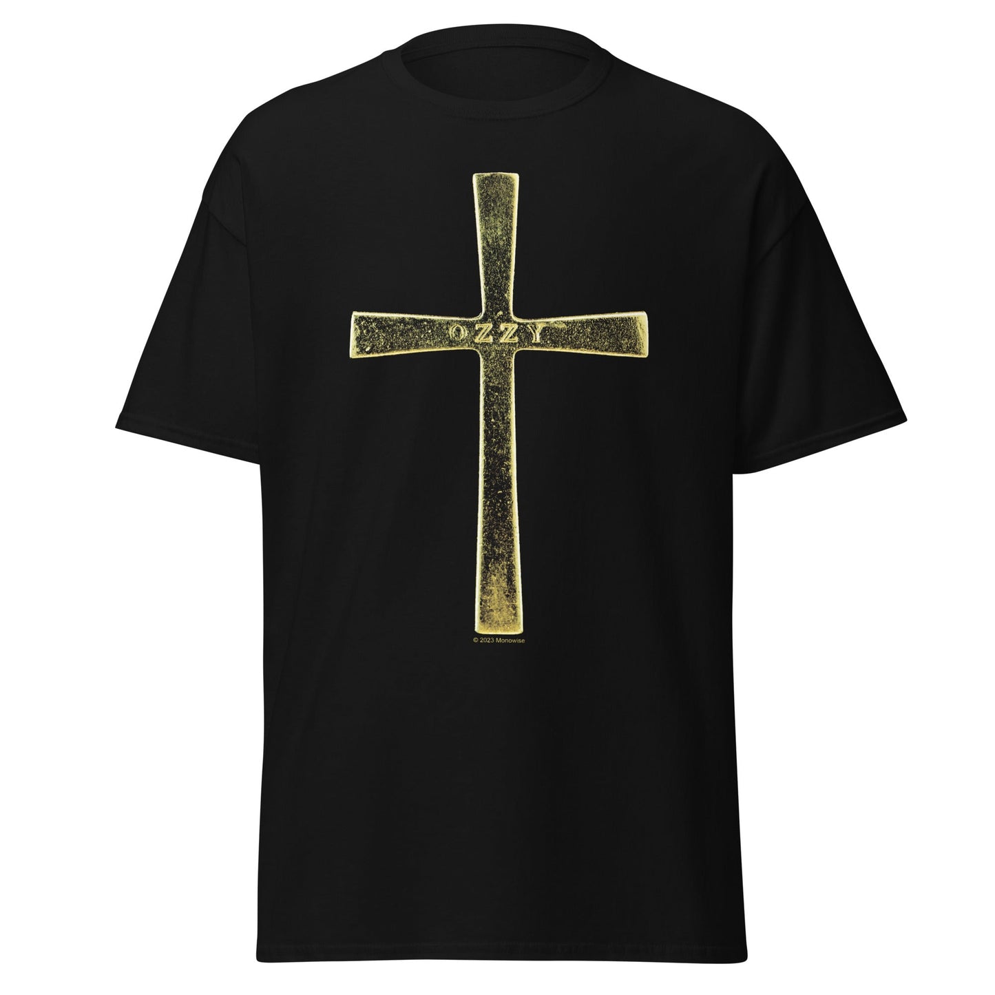 MERCHMOMENT Ozzy Osbourne - Pray for Ozzy Jumbo Print T-Shirt [Apparel] - Rock Band Apparel