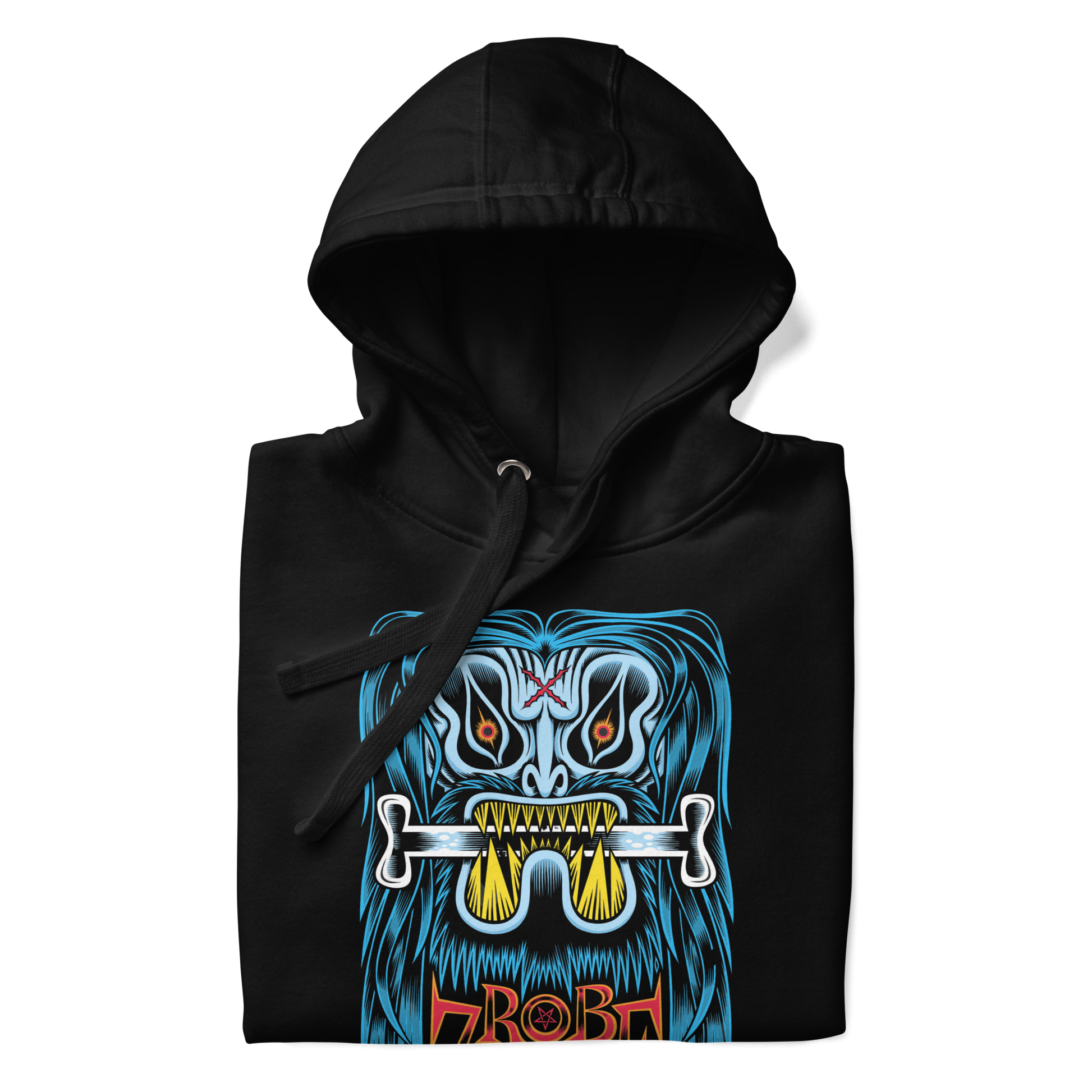 Stakes Rob Zombie Bone Hoodie [Apparel] Black