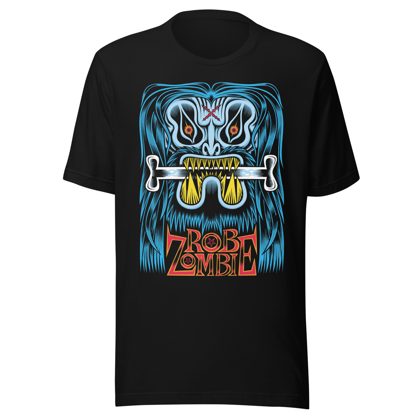 MERCHMOMENT Rob Zombie Bone T-Shirt [Apparel] - Rock Band Apparel