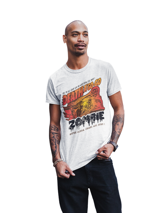 MERCHMOMENT Rob Zombie - Death a Go Go Jumbo Print T-Shirt [Apparel] - Rock Band Apparel