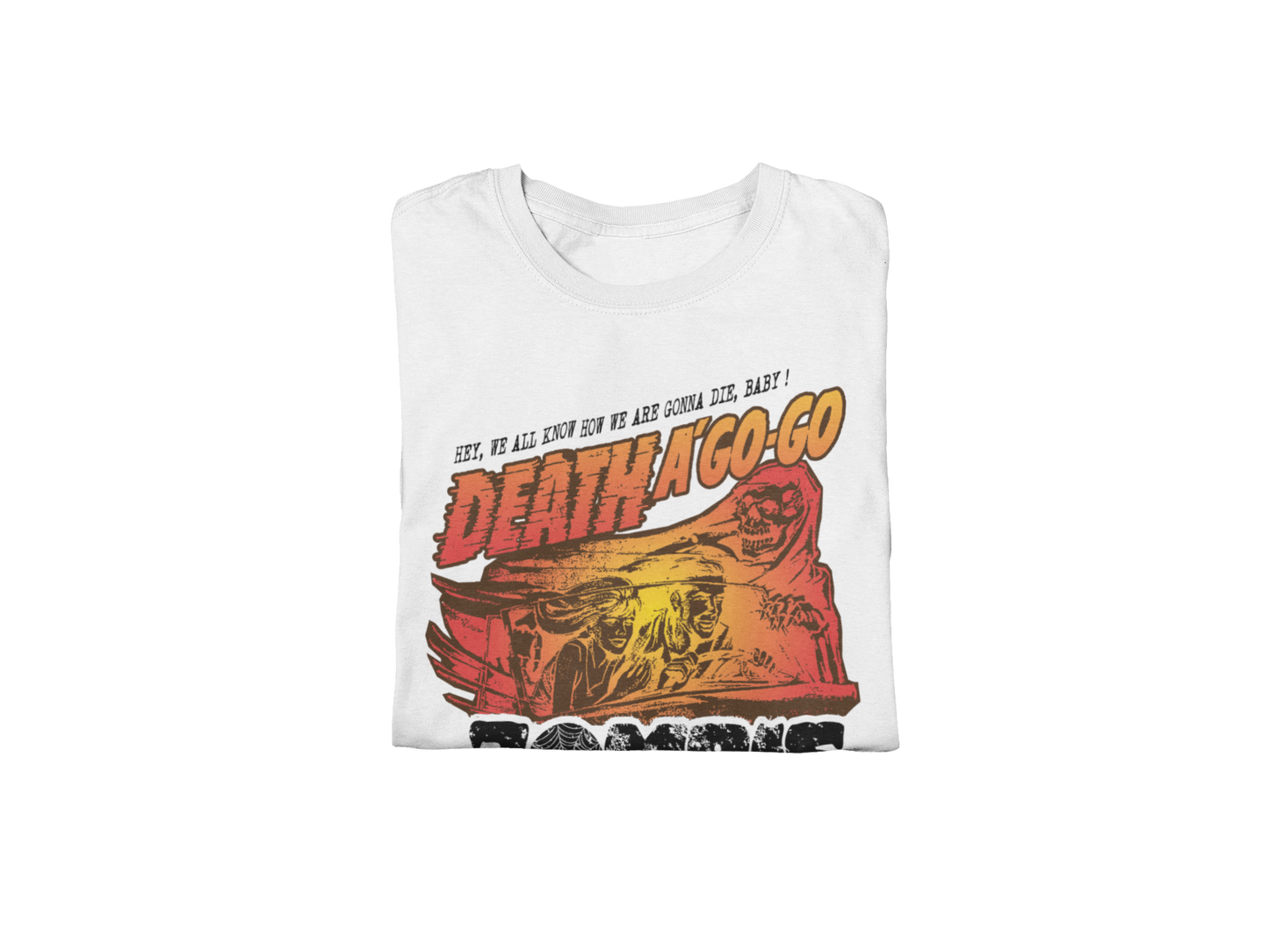 MERCHMOMENT Rob Zombie - Death a Go Go Jumbo Print T-Shirt [Apparel] - Rock Band Apparel