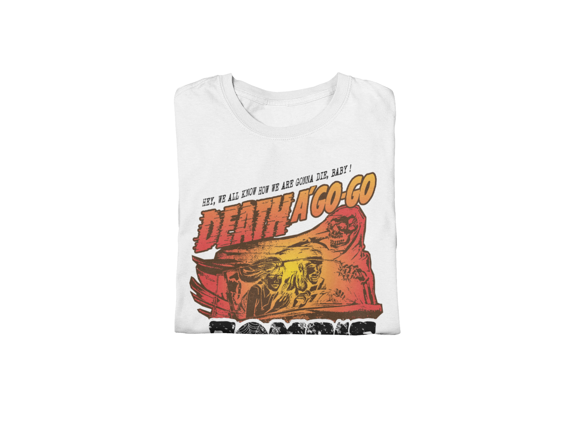 MERCHMOMENT Rob Zombie - Death a Go Go Jumbo Print T-Shirt [Apparel] - Rock Band Apparel