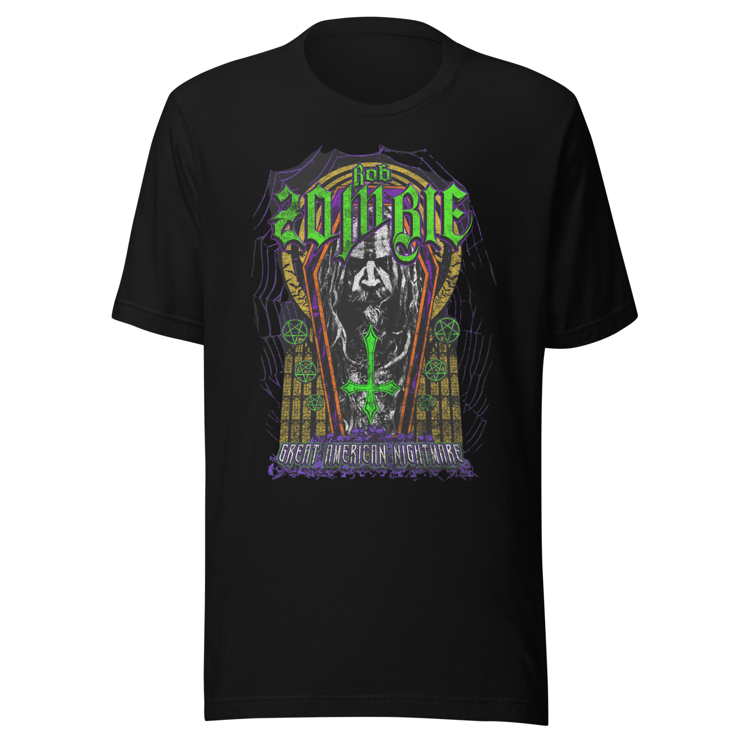 MERCHMOMENT Rob Zombie Great American T-Shirt [Apparel] - Rock Band Apparel