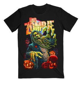 MERCHMOMENT Rob Zombie - Halloween Jumbo Print T-Shirt [Apparel] - Rock Band Apparel