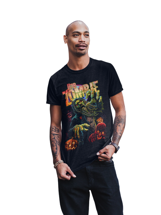 MERCHMOMENT Rob Zombie - Halloween Jumbo Print T-Shirt [Apparel] - Rock Band Apparel