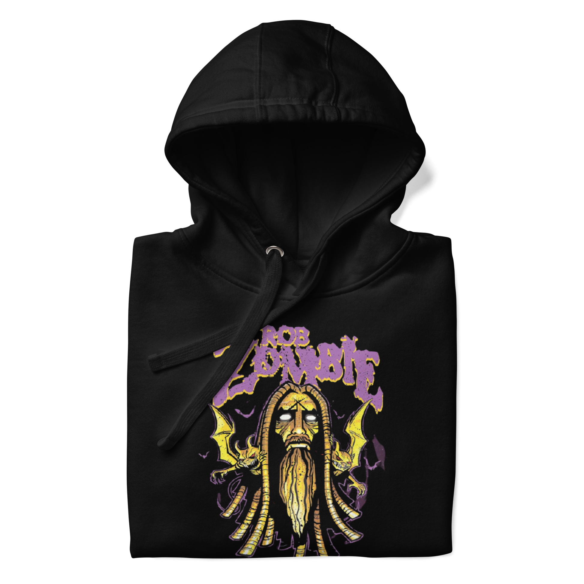 Stakes Rob Zombie Pagan Hoodie [Apparel] Black