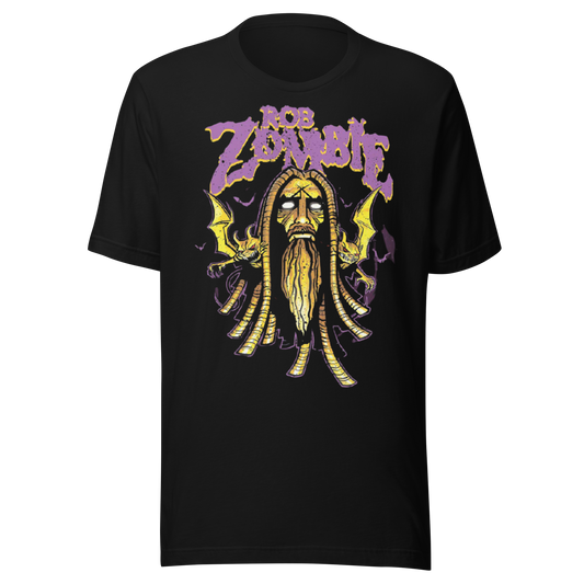MERCHMOMENT Rob Zombie Pagan Jumbo Print T-Shirt [Apparel] - Rock Band Apparel