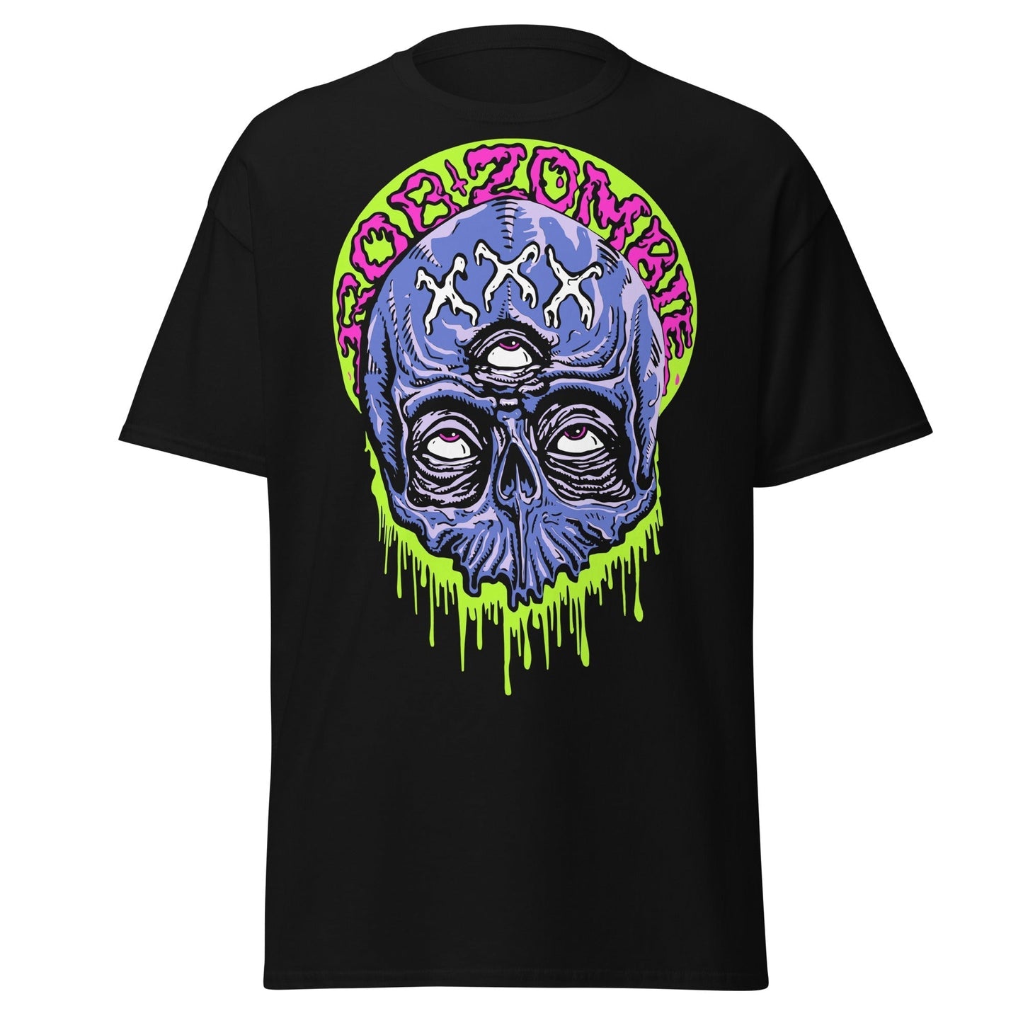Stakes Rob Zombie - Triple Eye Jumbo Print T-Shirt [Apparel] Black