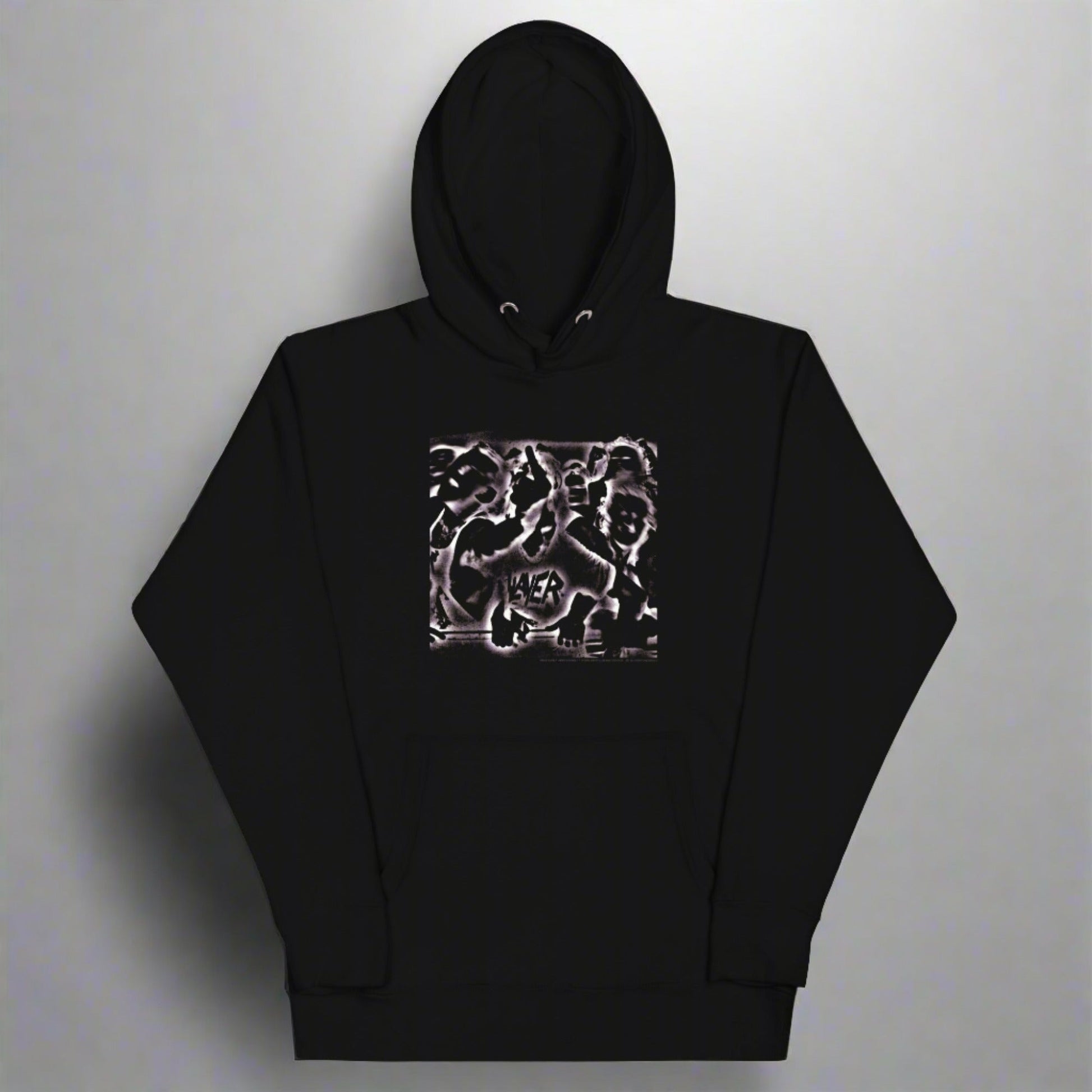 MERCHMOMENT Slayer - Abstract Logo Hoodie [Apparel] - Rock Band Apparel
