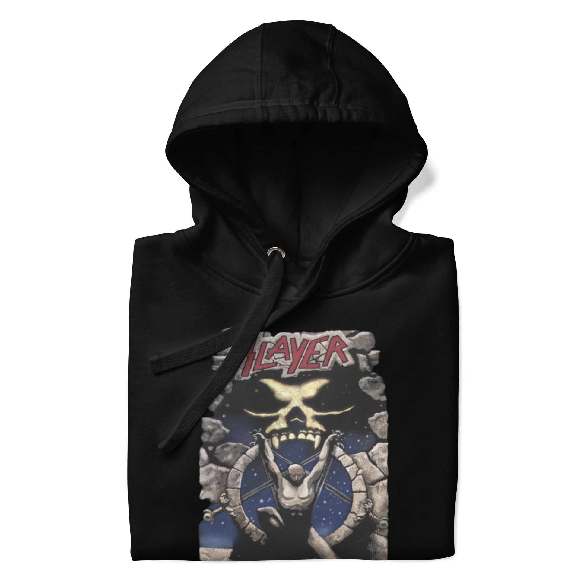 MERCHMOMENT Slayer Bow Down Classic Hoodie [Apparel] - Rock Band Apparel