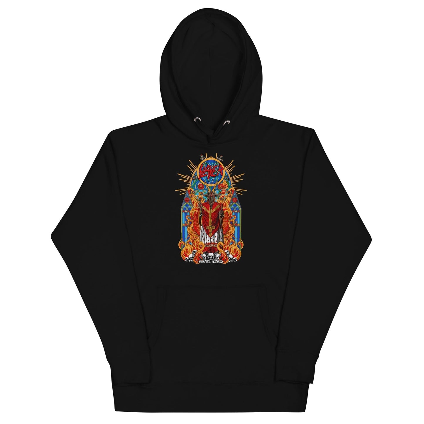 MERCHMOMENT Slayer - Chapel Hoodie [Apparel] - Rock Band Apparel