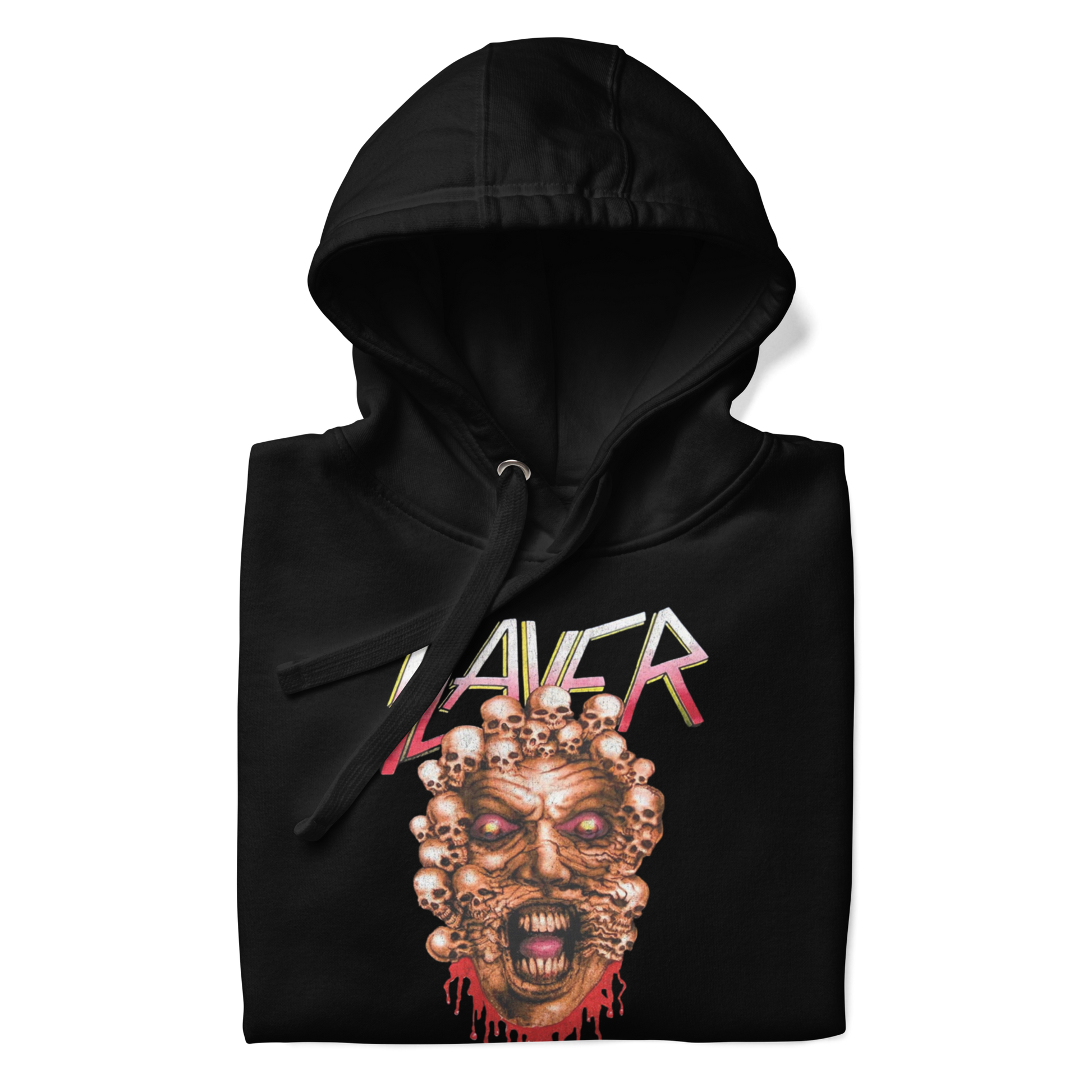 MERCHMOMENT Slayer Demon Drip Hoodie [Apparel] - Rock Band Apparel