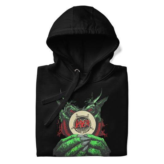 MERCHMOMENT Slayer Demon Hands Vintage Hoodie [Apparel] - Rock Band Apparel