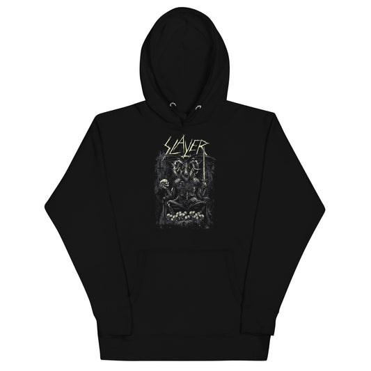 MERCHMOMENT Slayer - Demon Head Hoodie [Apparel] - Rock Band Apparel