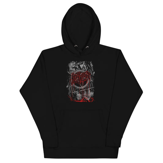 MERCHMOMENT Slayer - Eagle Logo Hoodie [Apparel] - Rock Band Apparel