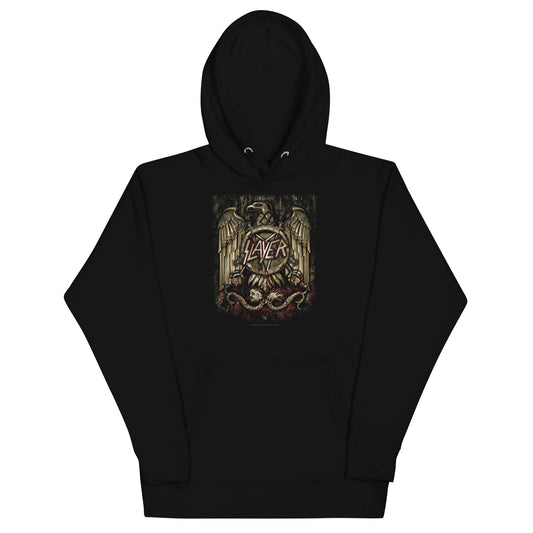 MERCHMOMENT Slayer - Eagle Statue Hoodie [Apparel] - Rock Band Apparel