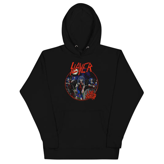 MERCHMOMENT Slayer - Live Undead Hoodie [Apparel] - Rock Band Apparel