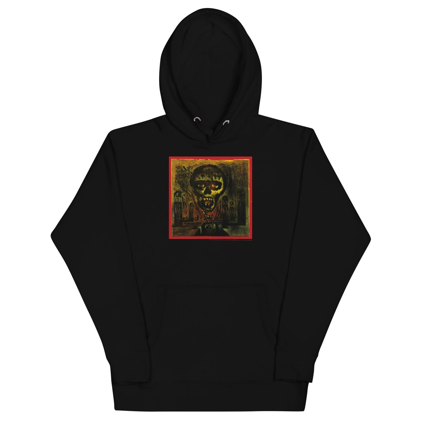 Stakes Slayer - Painted Skull Hoodie [Apparel] Black