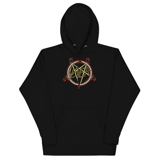 MERCHMOMENT Slayer - Pentagram Logo Hoodie WS [Apparel] - Rock Band Apparel