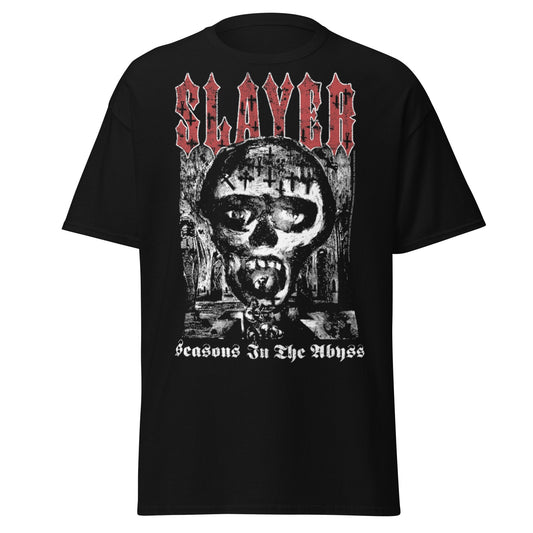 Stakes Slayer Seasons in the Abyss Jumbo Print T-shirt [Apparel] Black