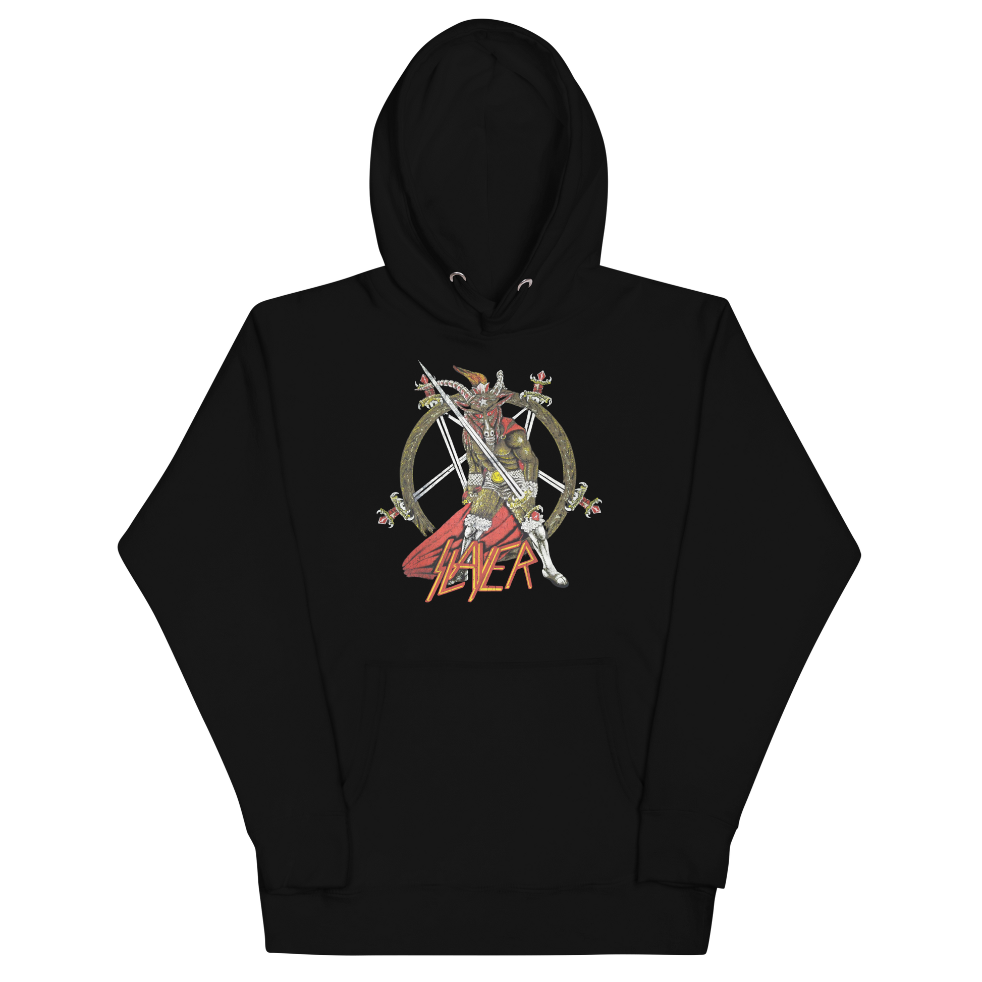 MERCHMOMENT Slayer Show No Mercy Classic Hoodie [Apparel] - Rock Band Apparel