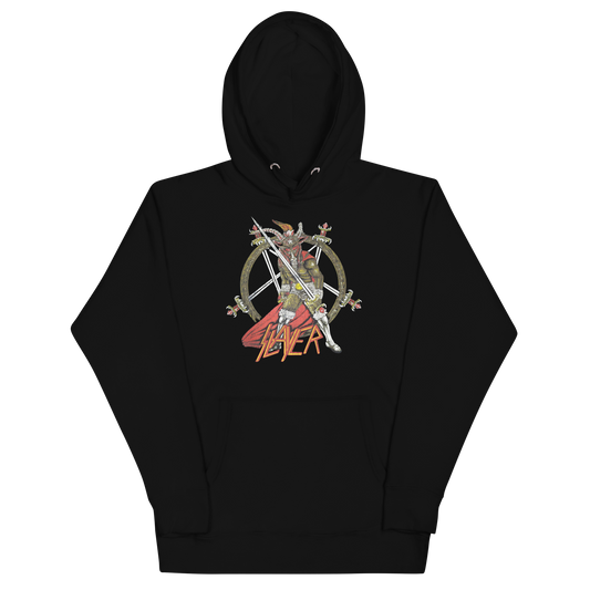 MERCHMOMENT Slayer Show No Mercy Classic Hoodie [Apparel] - Rock Band Apparel