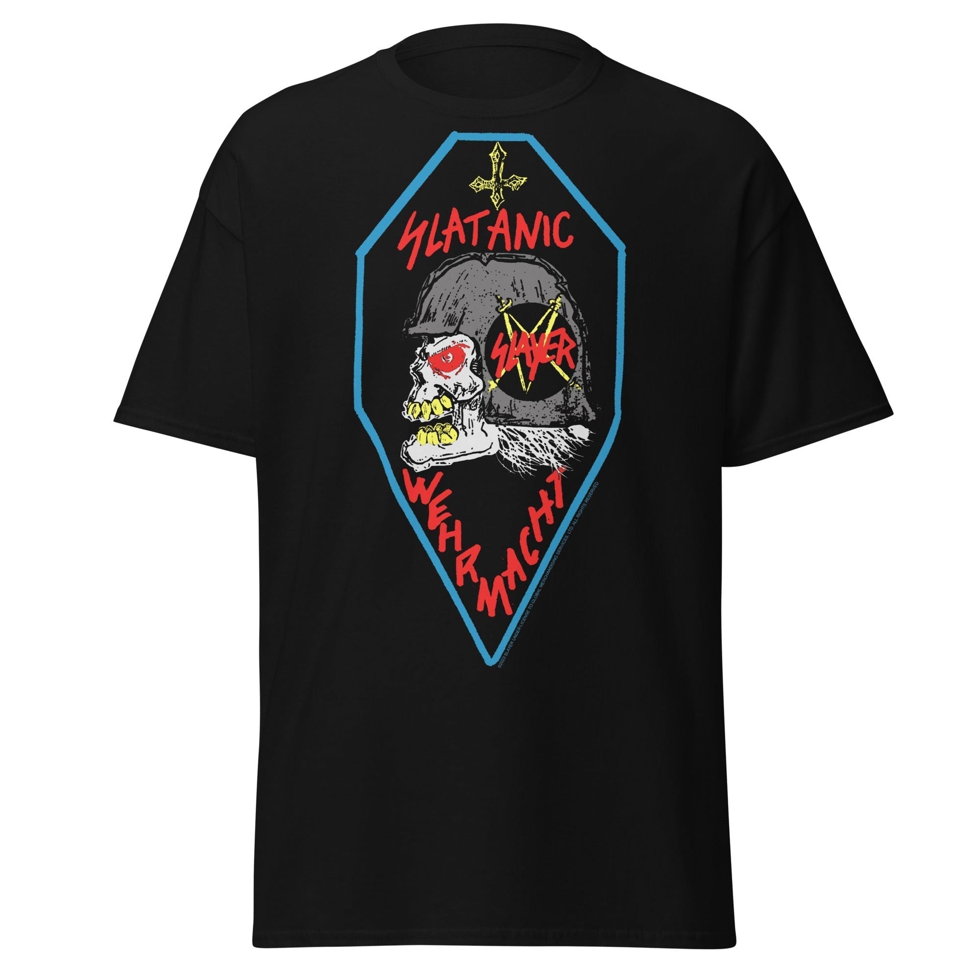 MERCHMOMENT Slayer - Slaytanic Jumbo Print T-Shirt [Apparel] - Rock Band Apparel