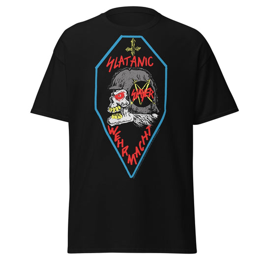 MERCHMOMENT Slayer - Slaytanic Jumbo Print T-Shirt [Apparel] - Rock Band Apparel