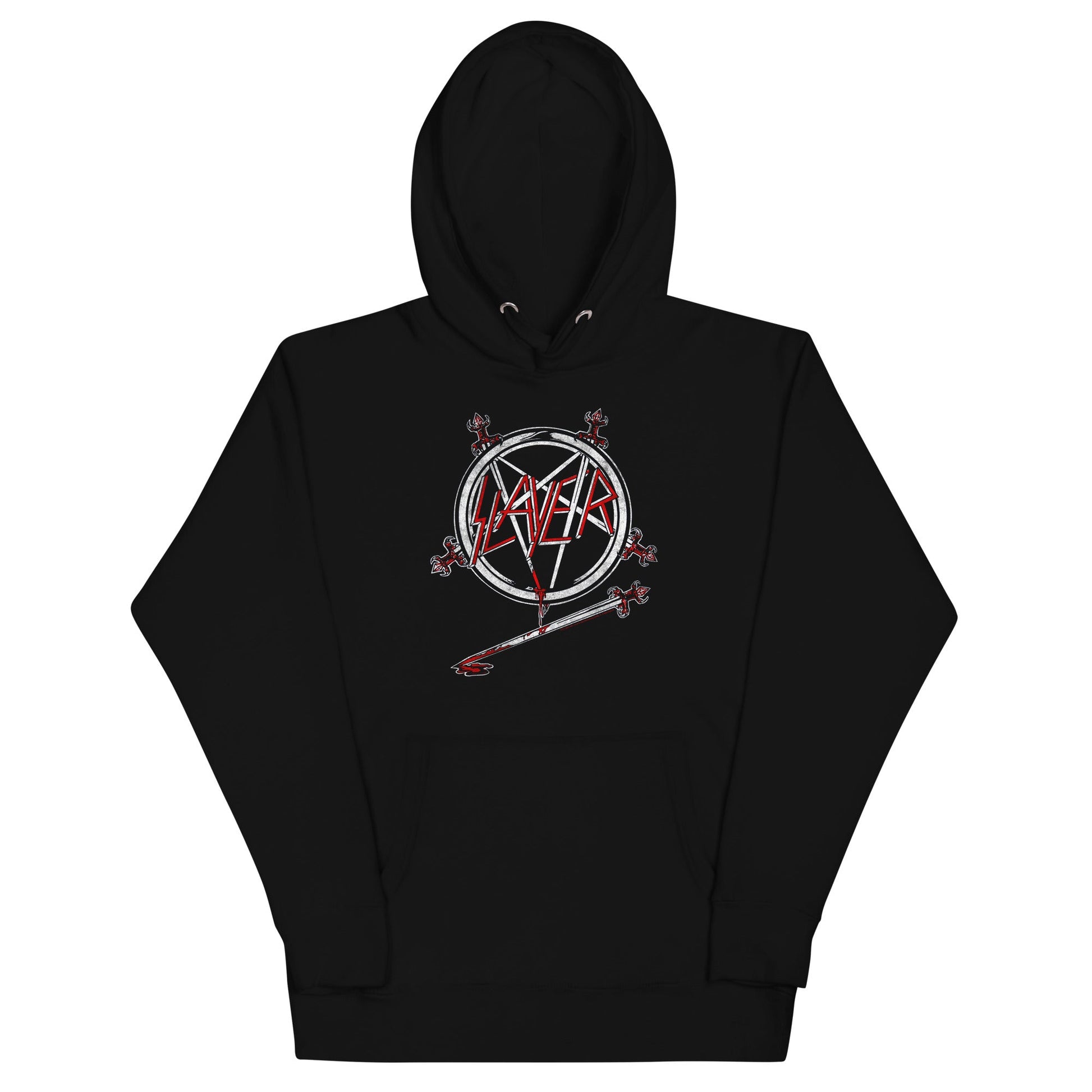 MERCHMOMENT Slayer - Sword Logo Hoodie [Apparel] - Rock Band Apparel