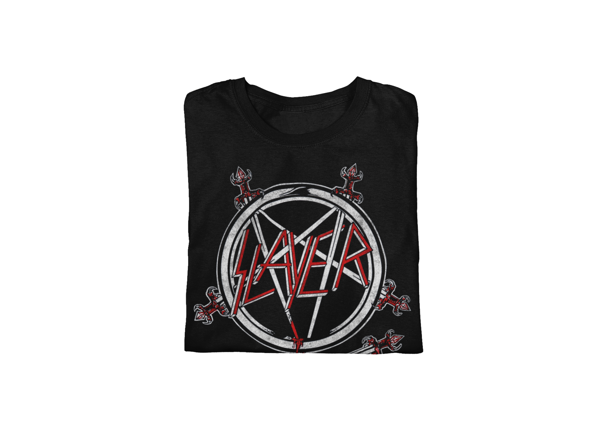 Stakes Slayer Sword Logo Jumbo Print T-shirt [Apparel] Black