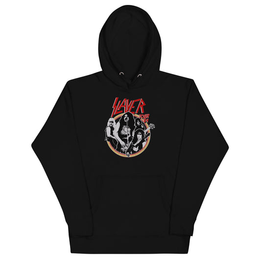 MERCHMOMENT Slayer - Tour '84 Hoodie [Apparel] - Rock Band Apparel