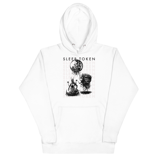 MERCHMOMENT Sleep Token Take Me Back Classic Hoodie [Apparel] - Rock Band Apparel