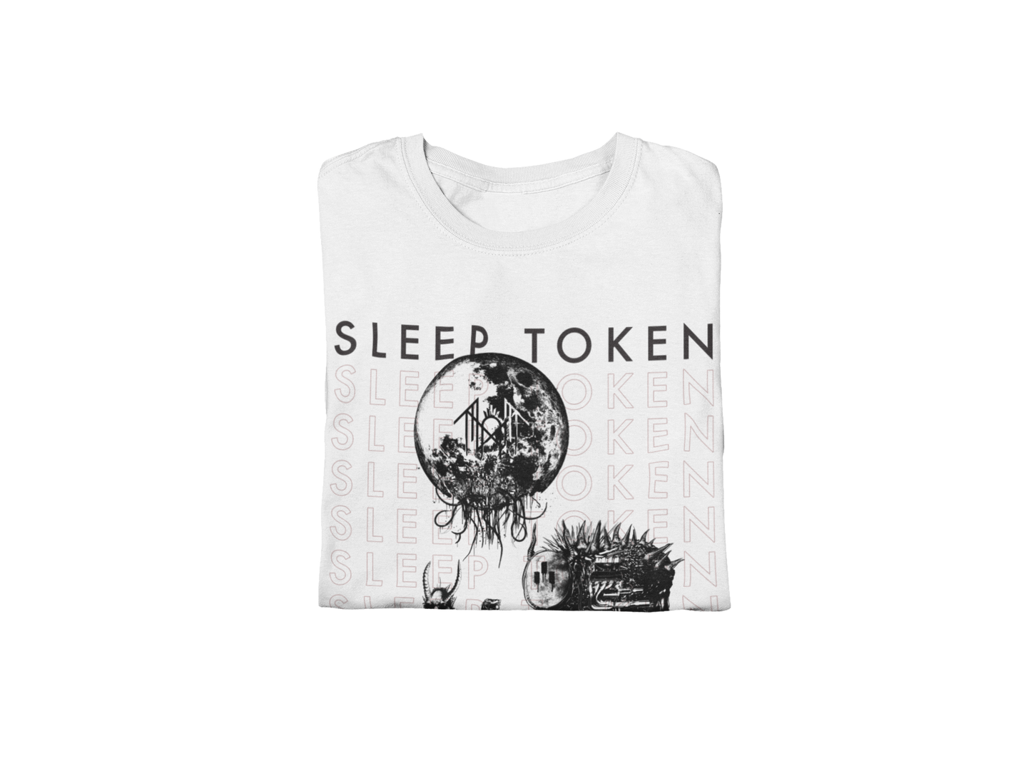 MERCHMOMENT Sleep Token Take Me Back Jumbo Print T-Shirt [Apparel] - Rock Band Apparel