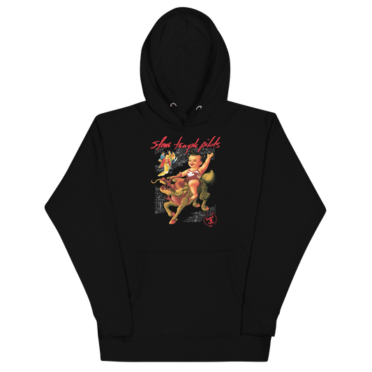MERCHMOMENT Stone Temple Pilots Purple Classic Hoodie [Apparel] - Rock Band Apparel