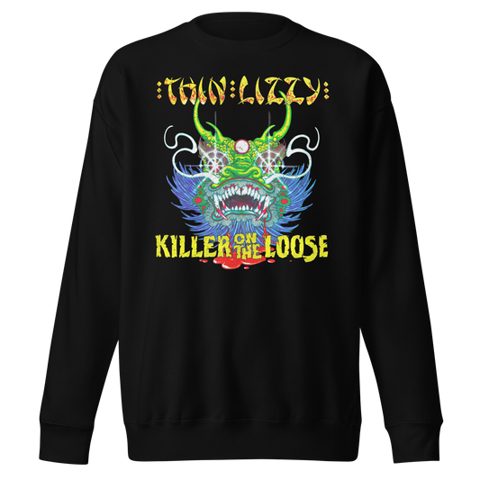 MERCHMOMENT Thin Lizzy Killers on the Loose Sweatshirt [Apparel] - Rock Band Apparel