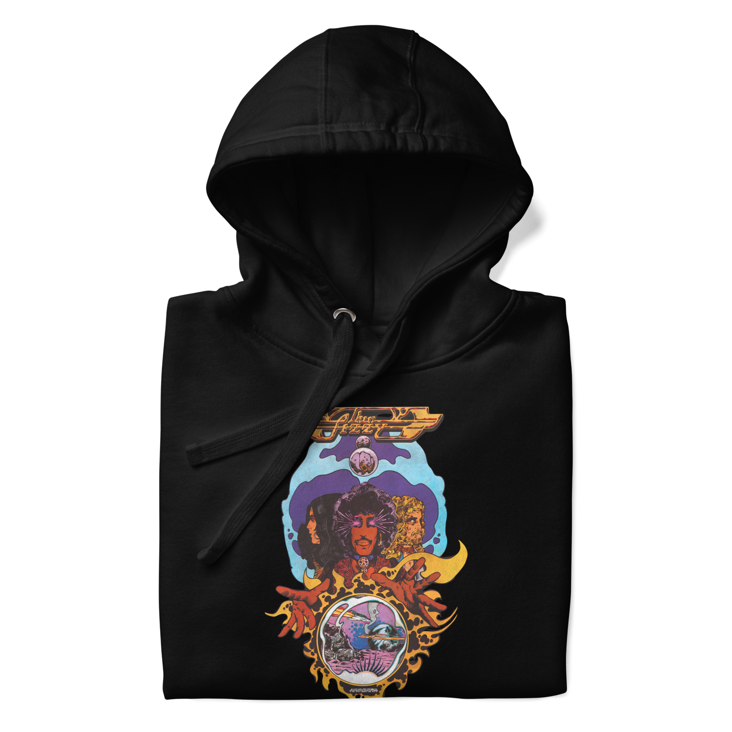 Stakes Thin Lizzy Vagabonds Hoodie [Apparel] Black