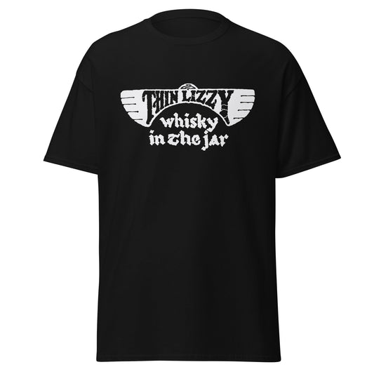 MERCHMOMENT Thin Lizzy - Whiskey Jumbo Print T-Shirt [Apparel] - Rock Band Apparel