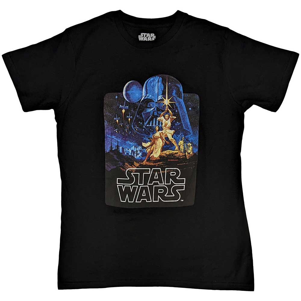 Star Wars A New Hope Poster [T-Shirt] Black