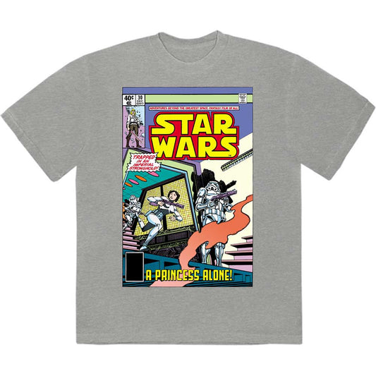 Star Wars A Princess Alone Comic Cover [T-Shirt] - Rock Band Apparel