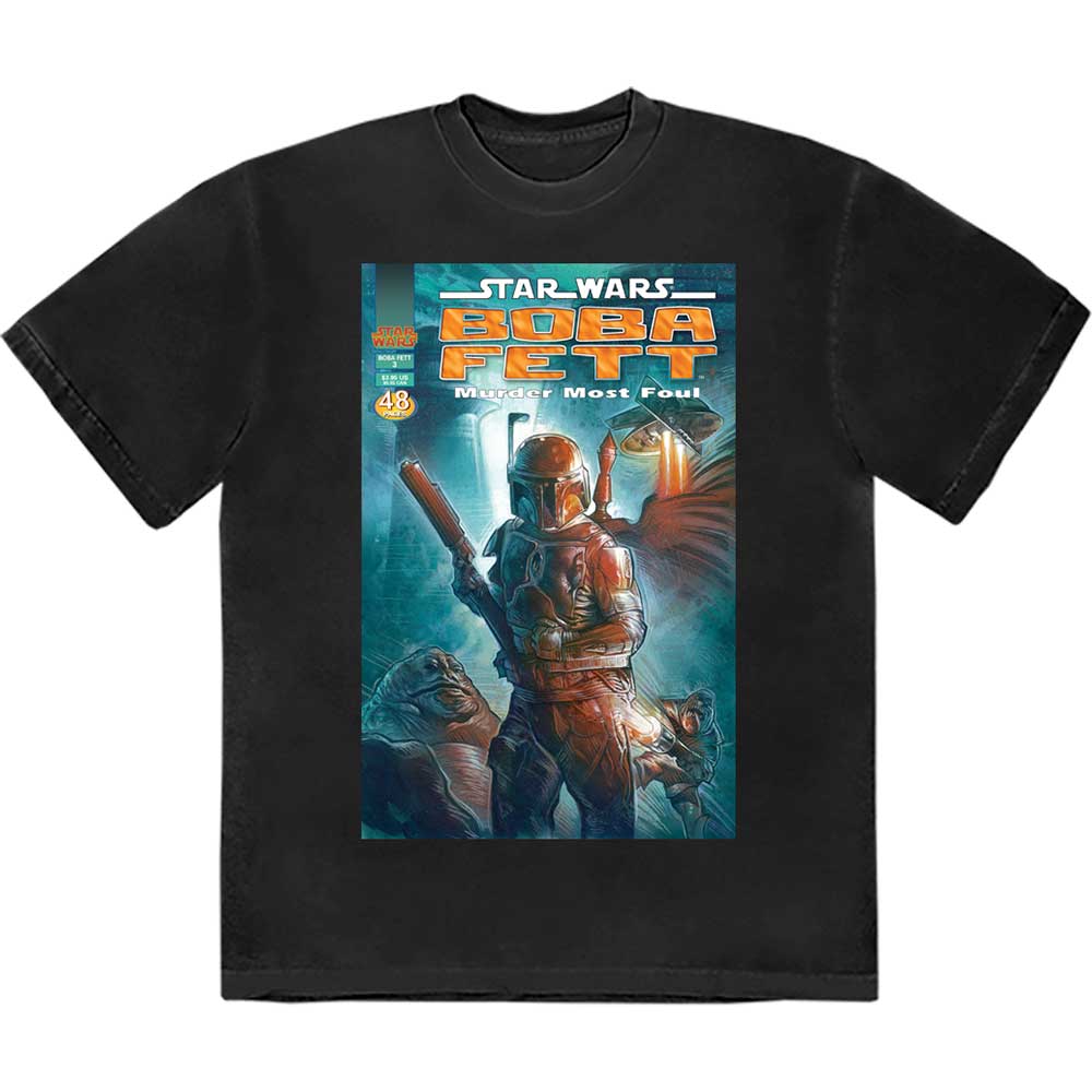 Star Wars Boba Fett Comic Cover [T-Shirt] - Rock Band Apparel